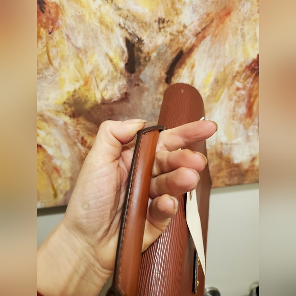 Authentic Louis Vuitton honey brown Epi leather large briefcase - Picture 6 of 8